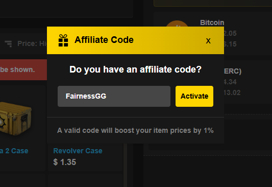 How to Claim RapidSkins Bonus 1