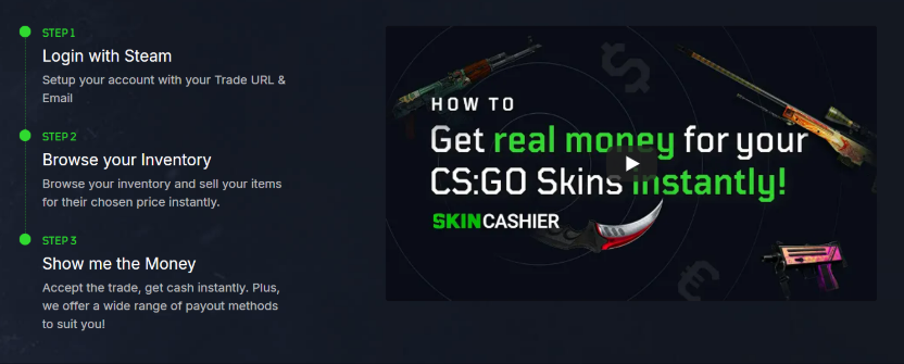 How to Use SkinCashier for Selling Skins 1
